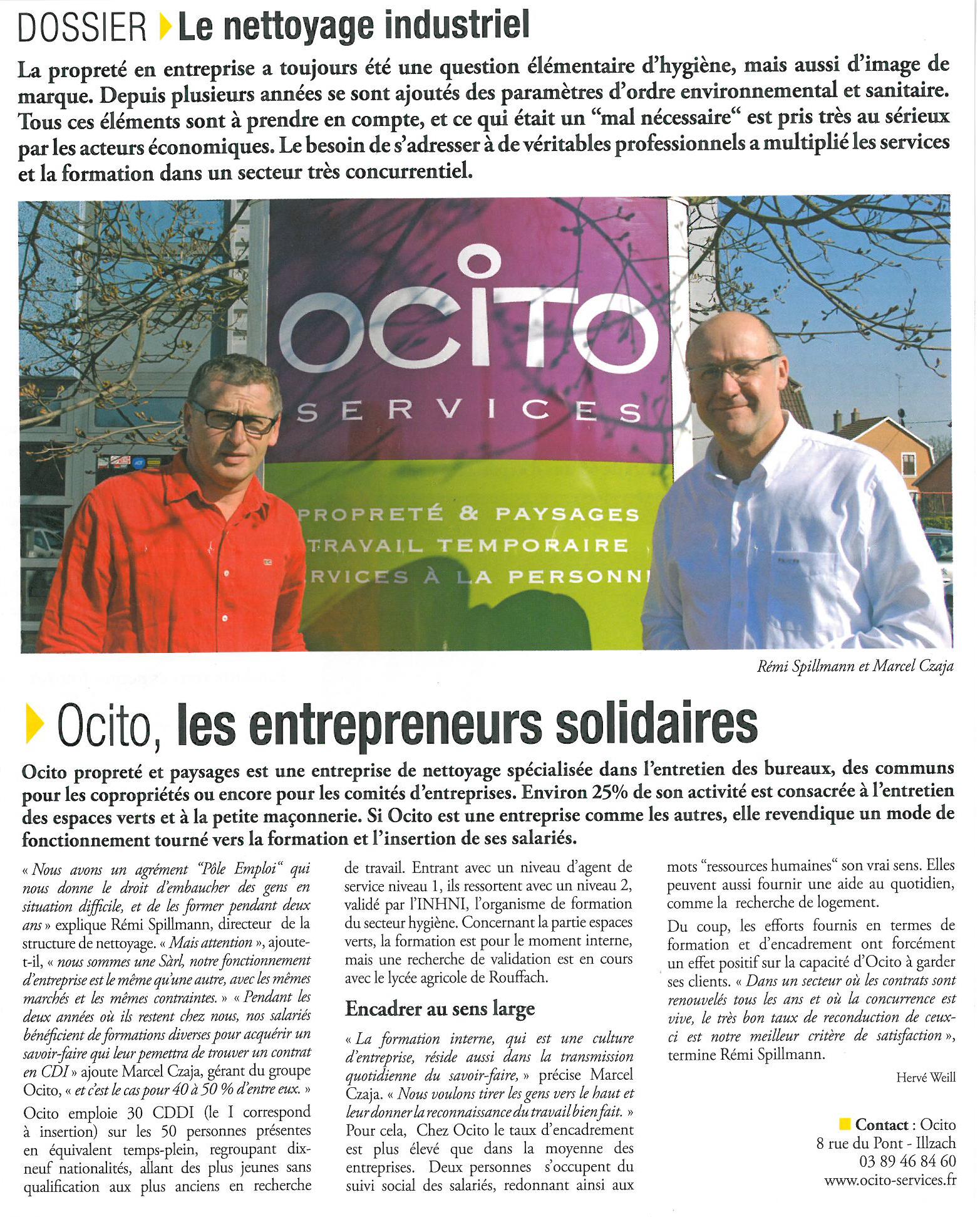 Les entrepreneurs solidaires